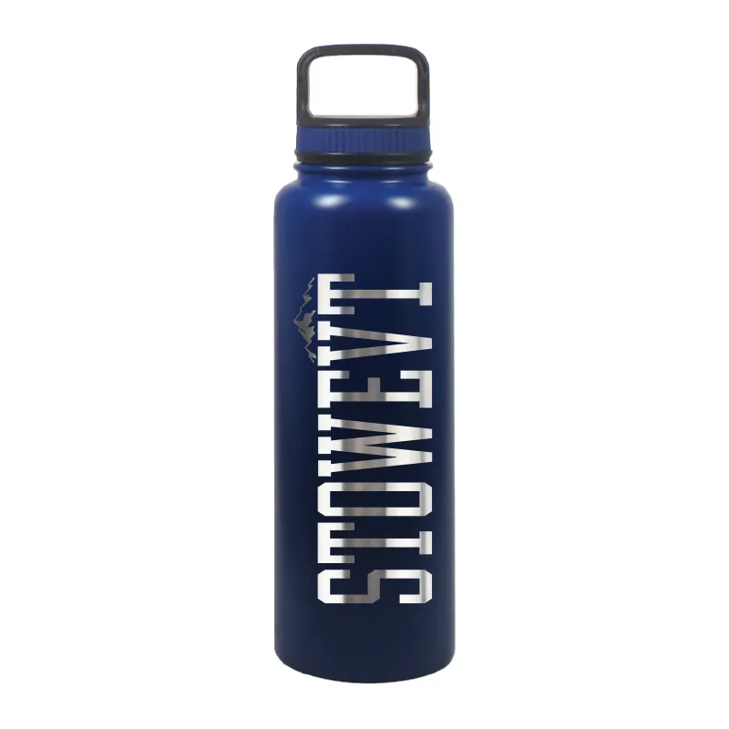 32 OZ  BLUE STAINLESS STEEL GROWLER