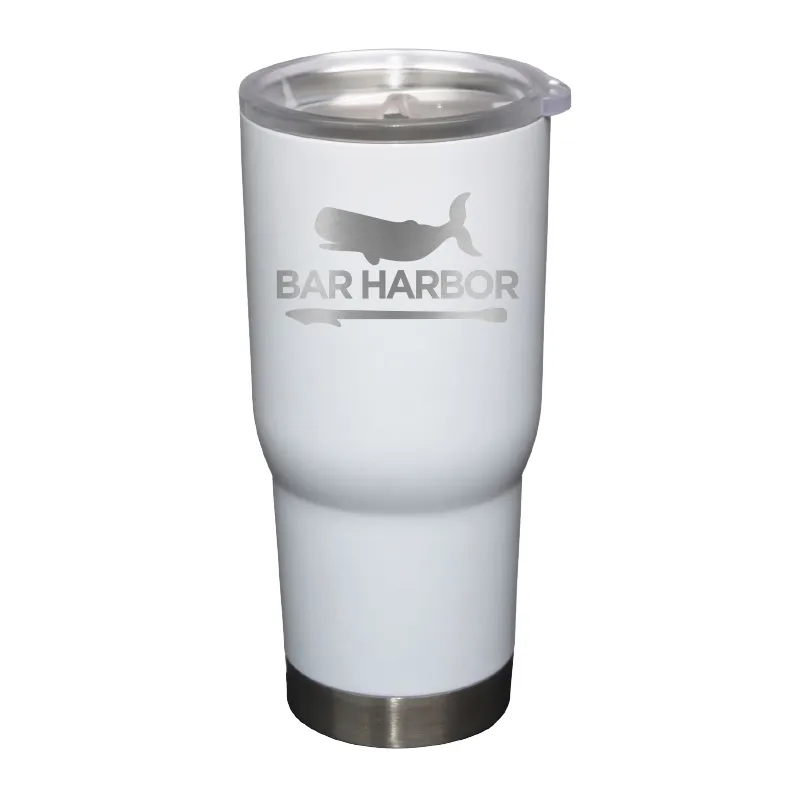 22 OZ WHITE STAINLESS STEEL PRO 22 TUMBLER