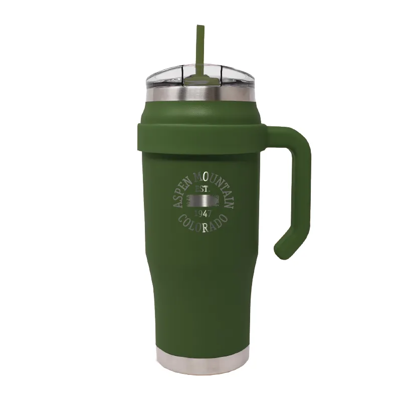 32 OZ GREEN MYBEVI OUTLANDER MUG