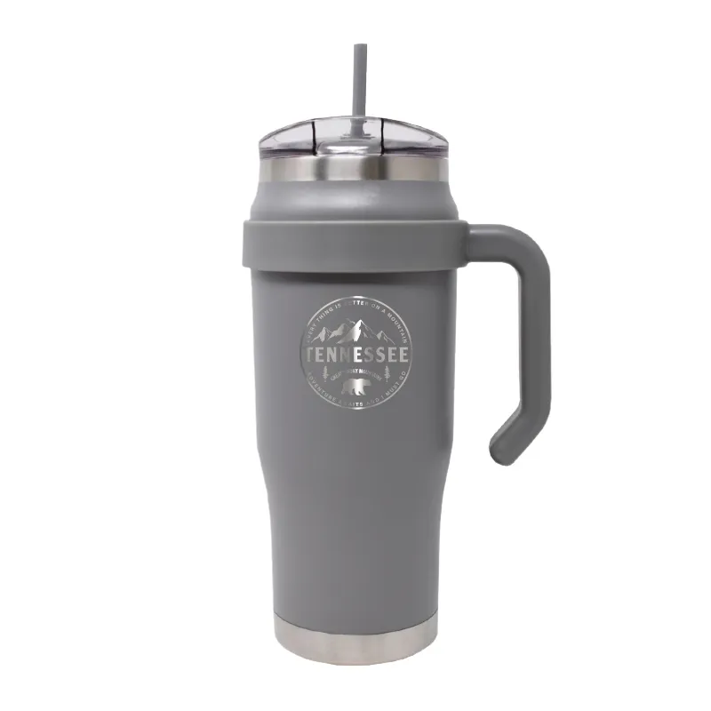 32 OZ GREY MYBEVI OUTLANDER MUG