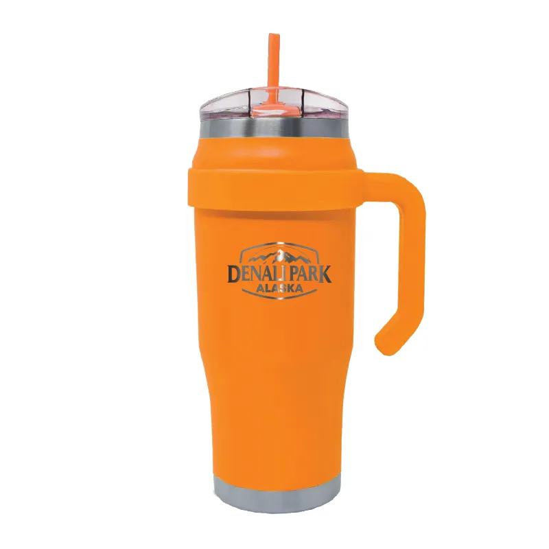 32 OZ ORANGE MYBEVI OUTLANDER MUG